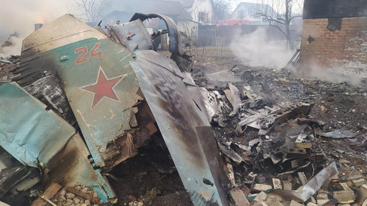 Ruské letectvo utrpělo v sobotu těžké ztráty
